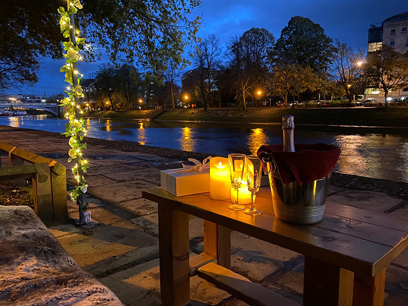 Wedding proposal under the stars….stunning